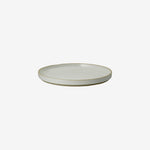 Hasami Porcelain Plate - Gloss Grey_14.5_Simple_Beautiful_Things