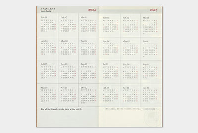 Traveler's Notebook 2024 Week + Memo