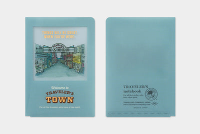 Traveler's Notebook Clear Folder Passport size - Traveler's Town