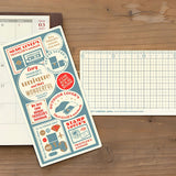 Traveler's Notebook Plastic Backing Sheet 2027 - Regular Size