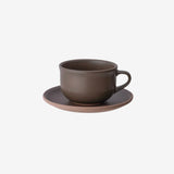 Kinto MUI Cup & Saucer - Brown
