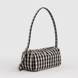 Baggu Loaf Bag - Black and Cream Gingham