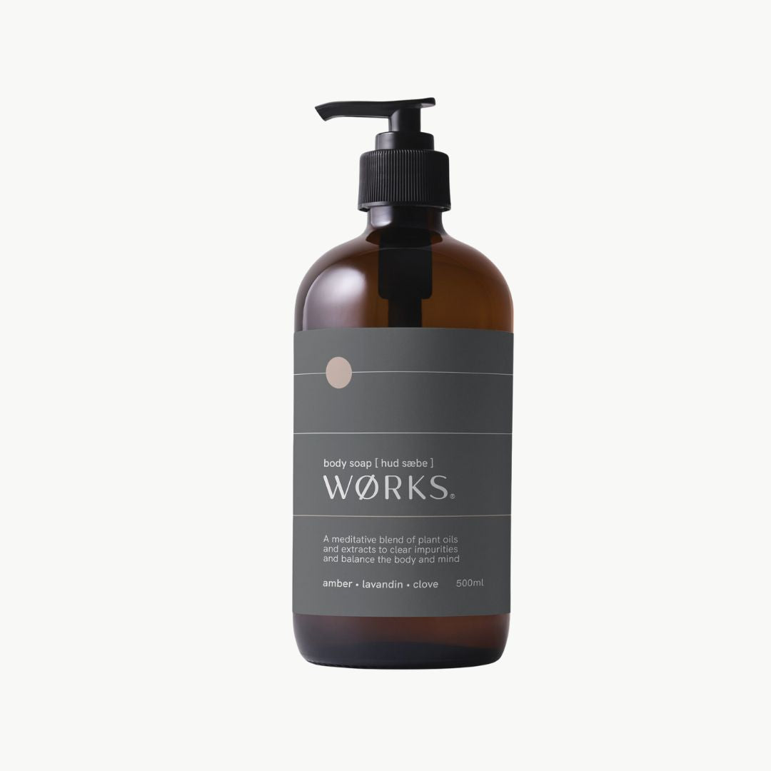 WØRKS - Amber Body Soap 500ml_Simple_Beautiful_Things