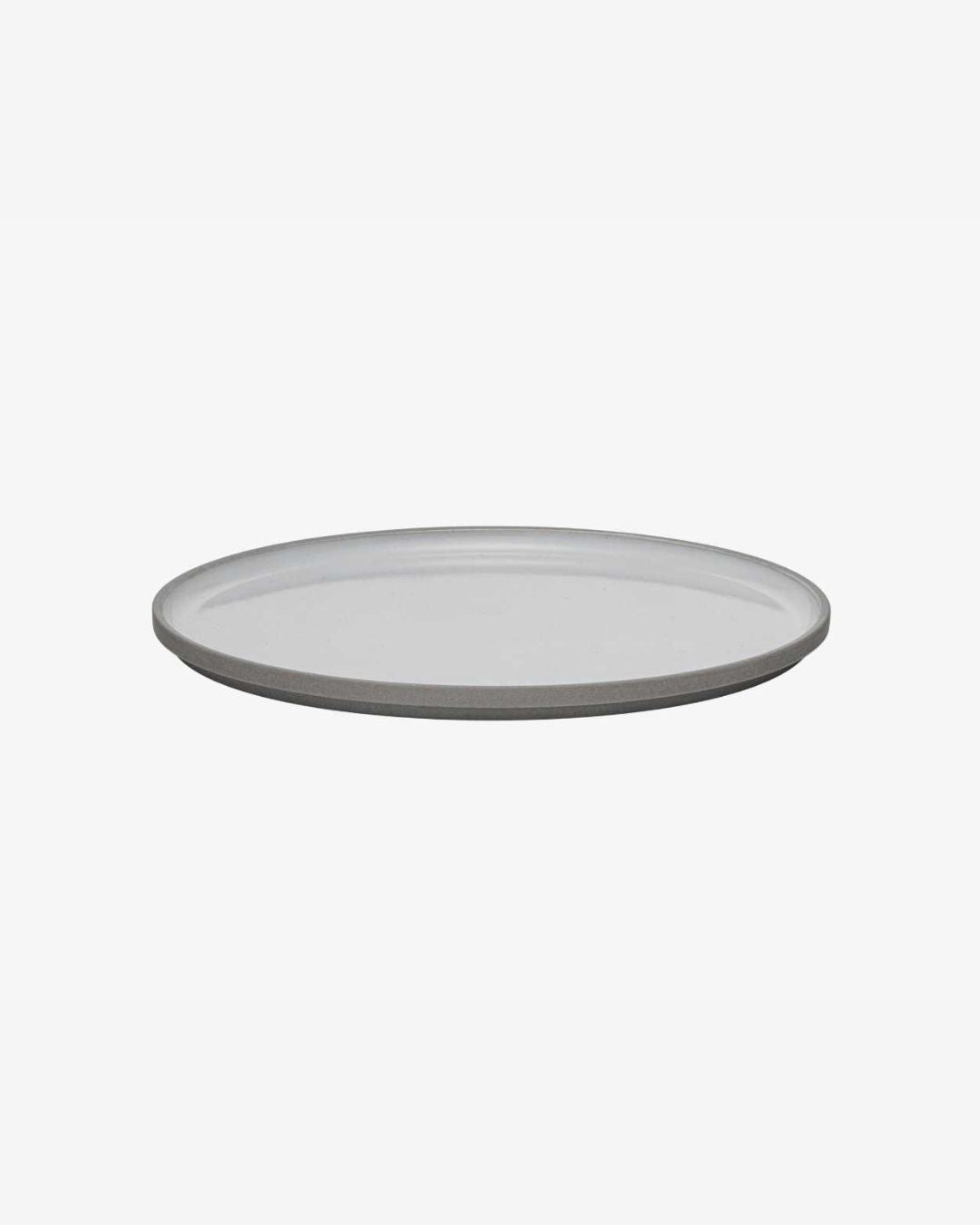 Hasami Porcelain Plate - Ash White_18.5_Simple_Beautiful_Things
