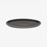 Hasami Porcelain Plate_18.5_dark_grey_Simple_Beautiful_Things