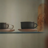 Kinto MUI Cup & Saucer - Brown