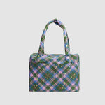Baggu Cloud Carry-On Small - Green Star Plaid_Simple_Beautiful_Things