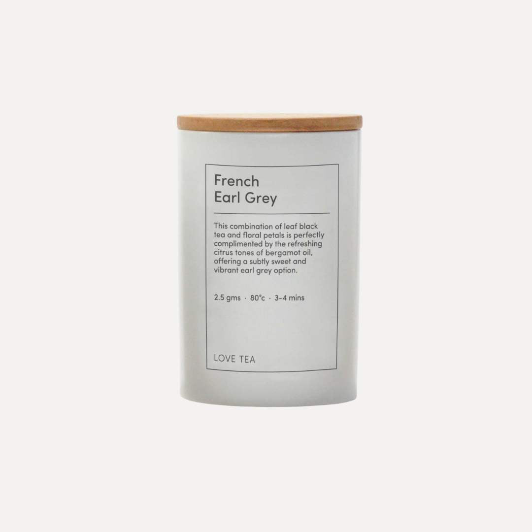 Love Tea Ceramic Cannister - French Earl Grey Loose Leaf 100g_Simple_Beautiful_Things