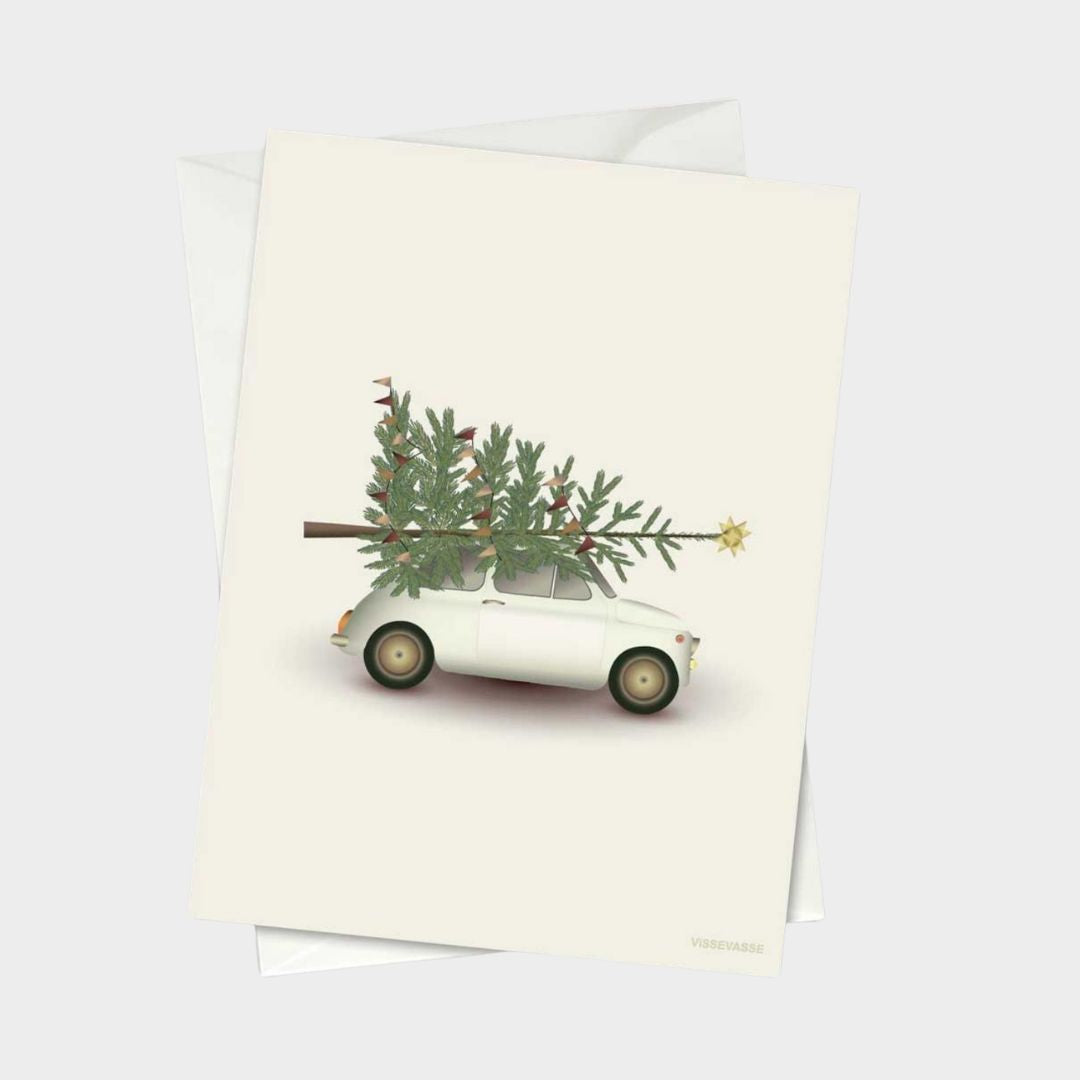 Little Car Christmas Greeting