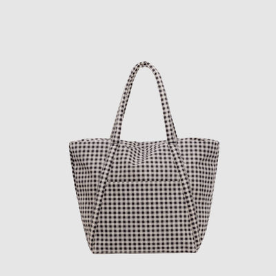 Baggu Cloud Bag - Black & White Gingham_Simple_Beautiful_Things