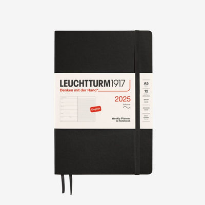 Leuchtturm1917 Weekly Planner & Notebook 2025 - A5