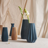 Vase - Origami Black