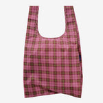 Baggu Standard Baggu - Azalea Pink Tartan_Simple_Beautiful_Things