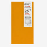 Traveler's Notebook 2027 Weekly Vertical Refill