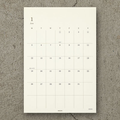 Midori MD - 2026 Diary Stickers
