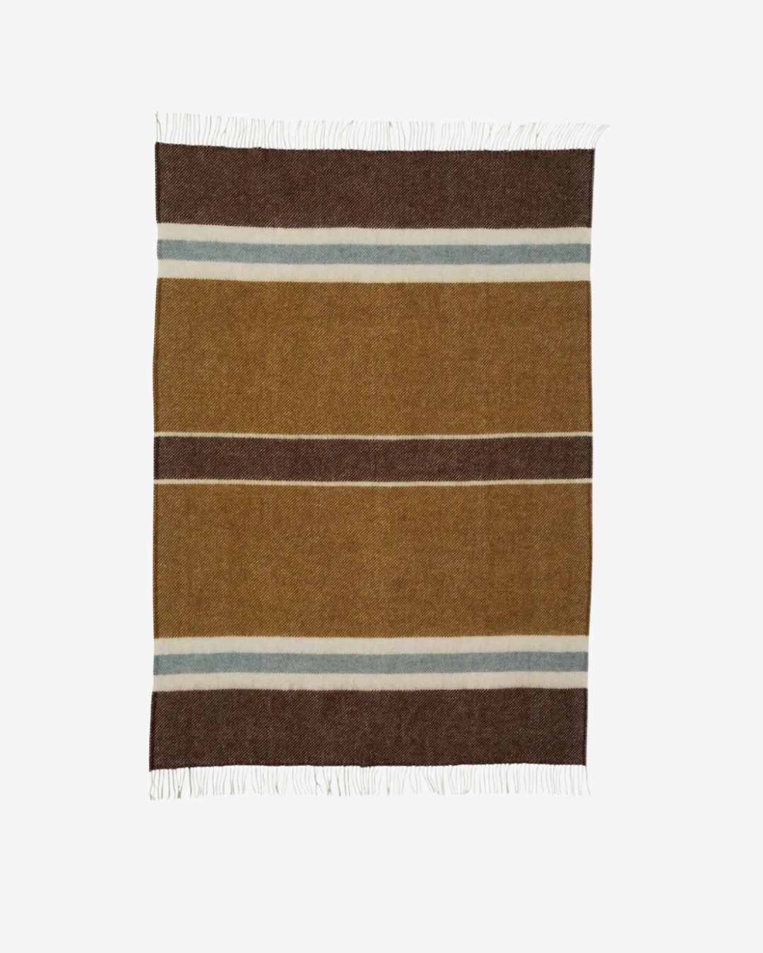 Klippan Blanket Gotland Stripe - Walnut_Simple_Beautiful_Things
