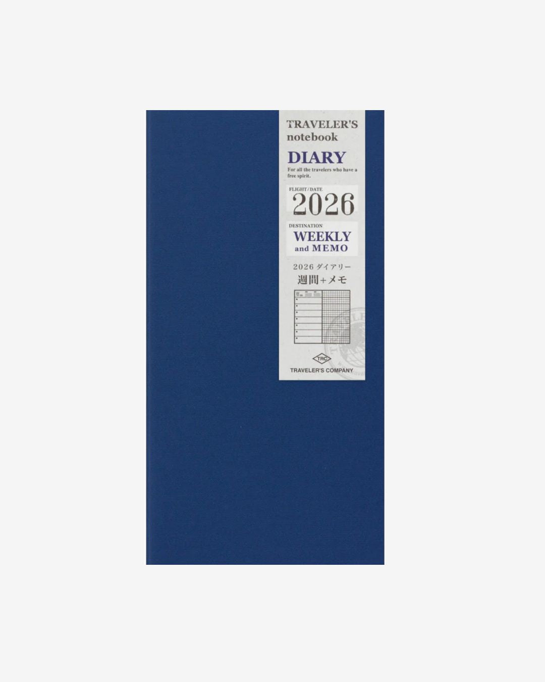Traveler's Notebook 2026 Week + Memo (Jul - Dec)_Simple_Beautiful_Things