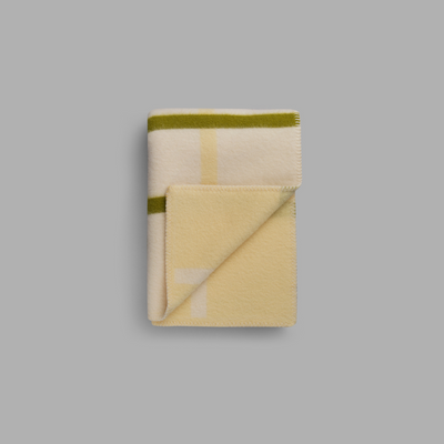 Roros Tweed Knut Throw - Lime Simple Beautiful Things
