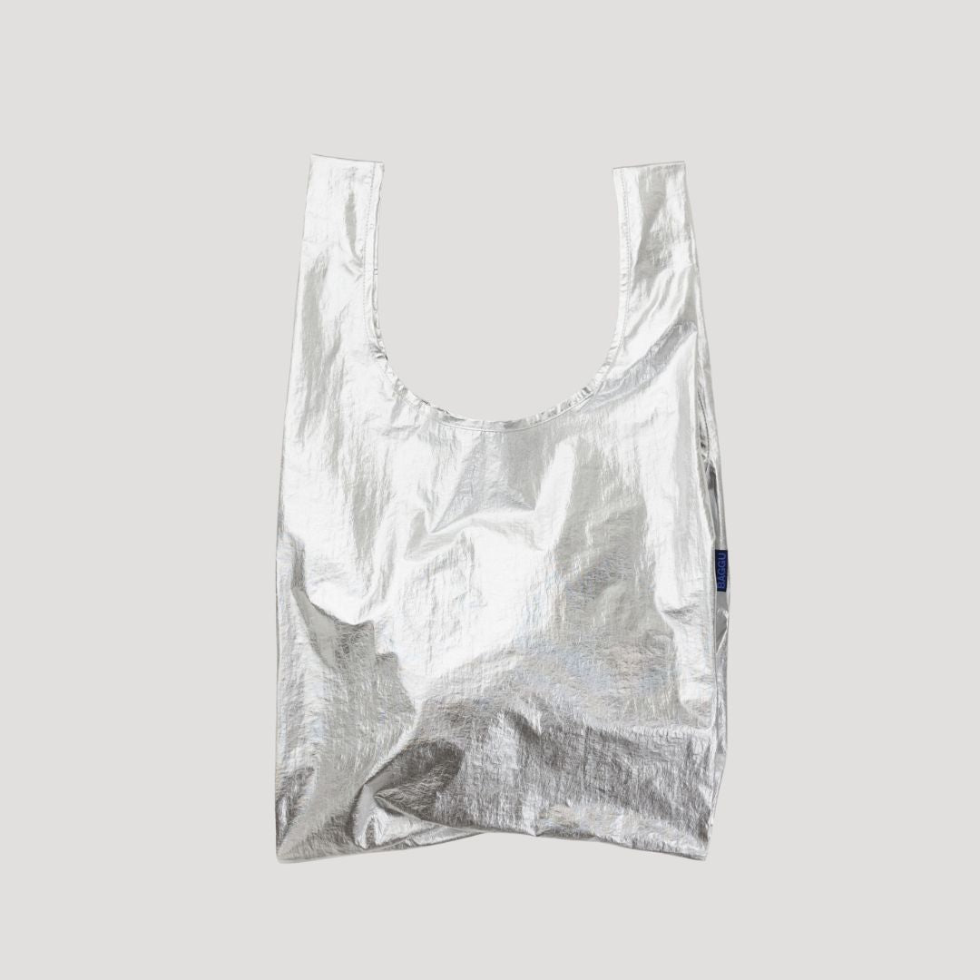Baggu Standard Baggu - Chrome Metallic_Simle_Beautiful_Things