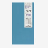 Traveler's Notebook 2027 Weekly + Memo Refill