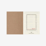 Traveler's Notebook 2027 Weekly Diary Refill - Passport Size