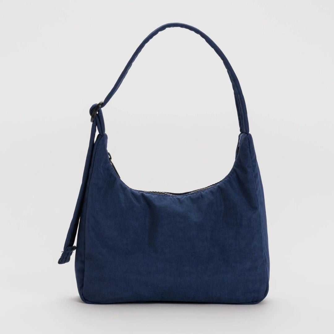 Baggu Mini Nylon Shoulder Bag - Navy_Simple_Beautiful_Things