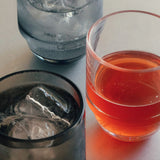 Hasami Round Glass Tumbler - Smokey Amber