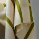 Wool Throw Knut - Lime