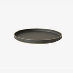 Hasami Porcelain Plate 22.0cm - Black_Simple_Beautiful_Things