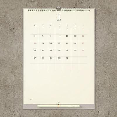 Midori MD - 2025 Calendar Wall