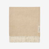 Waverley Mills Merino Wool Throw Herringbone - Sand