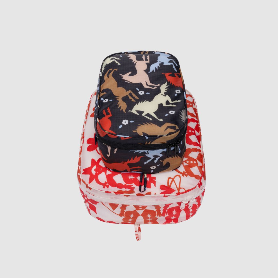 Baggu Packing Cube Set - Western Cut-Outs