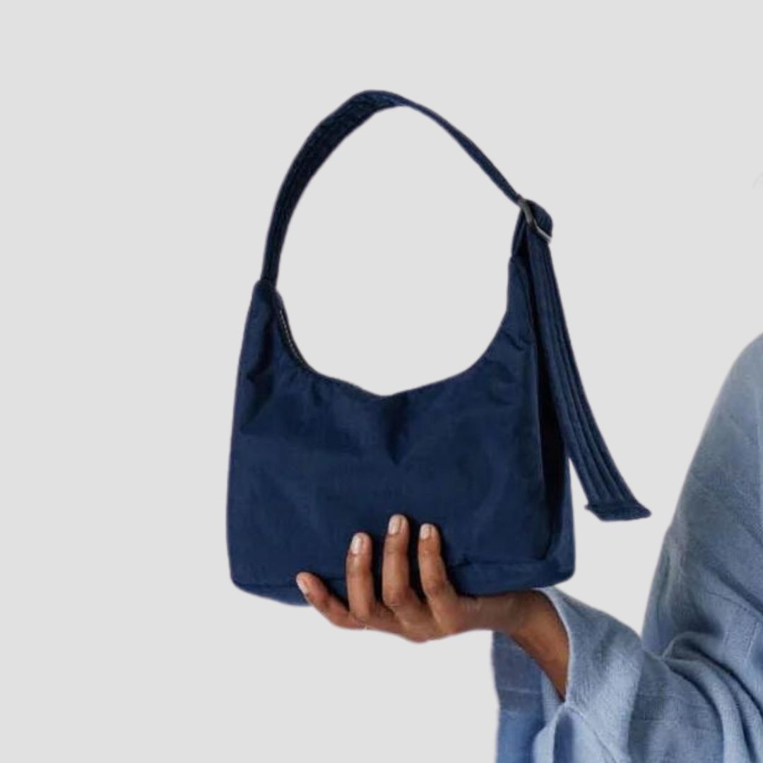Baggu Mini Nylon Shoulder Bag - Navy