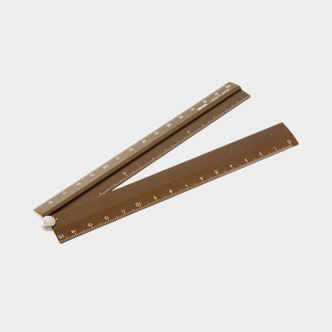 Midori Aluminium Multi Ruler | Online Australia | Simple Beautiful Things