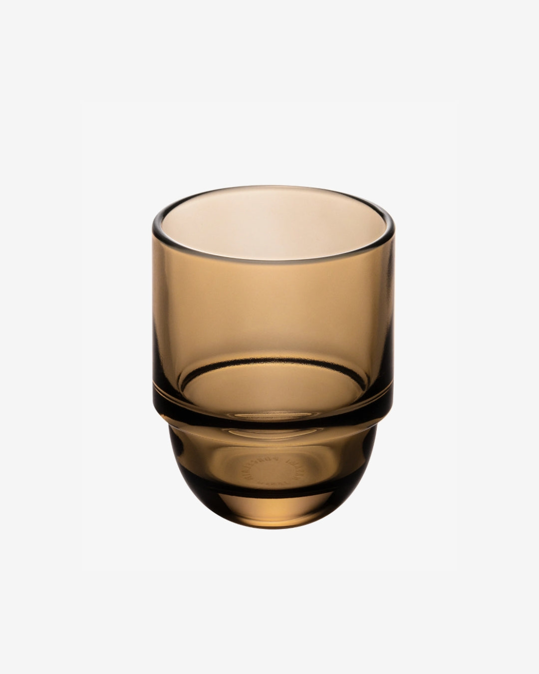 Hasami Round Glass Tumbler - Smokey Amber_Simple_Beautiful_Things