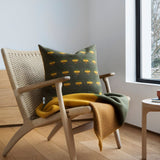 Wool Throw Syndin - Moorland