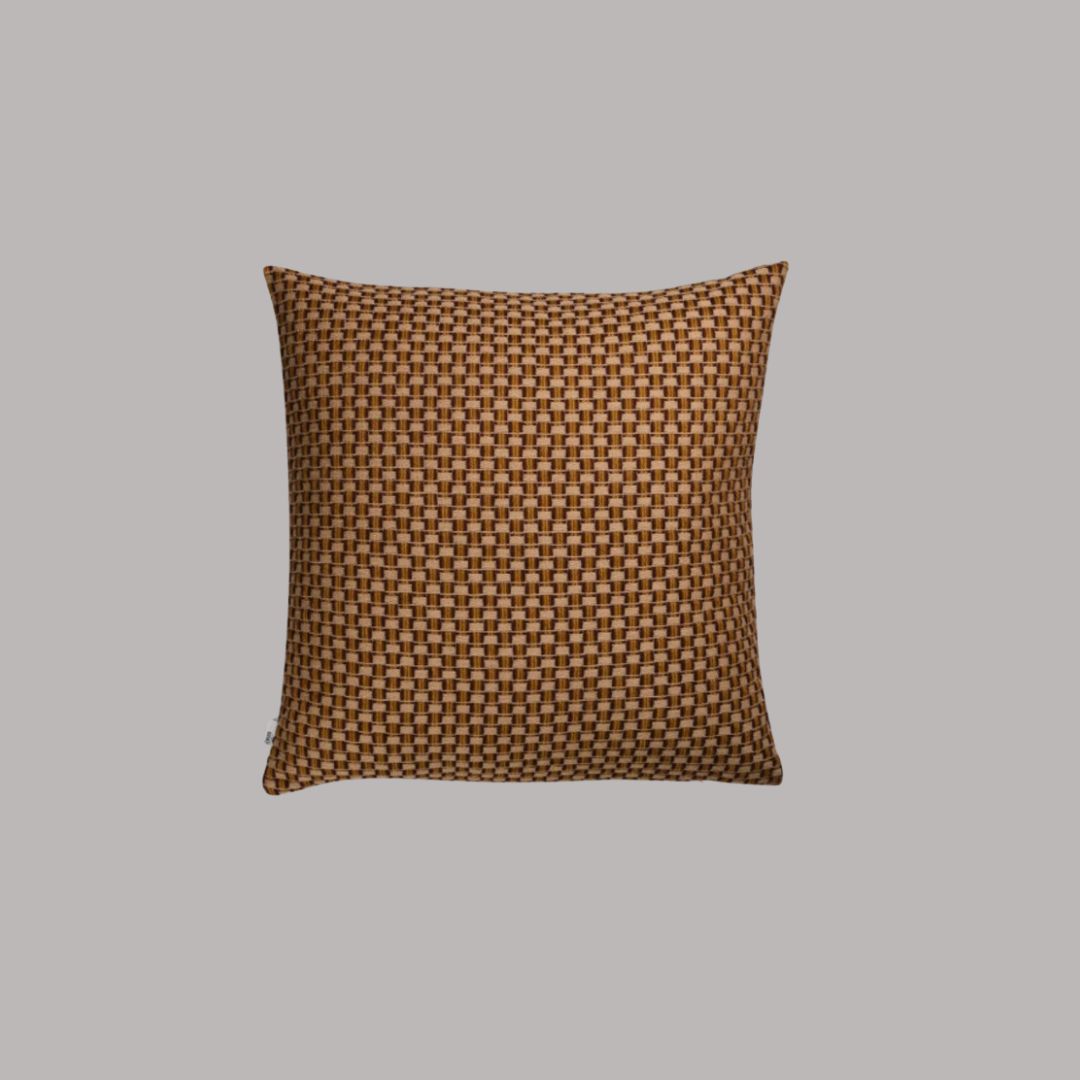 Roros Tweed Isak Cushion - Chestnut_Simple_Beautiful_Things