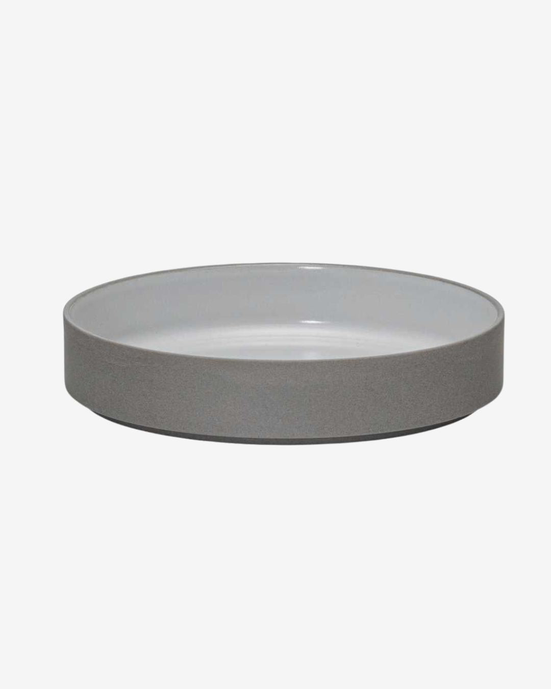 Hasami Porcelain Shallow Bowl 25.5cm Ash White_Simple_Beautiful_Things