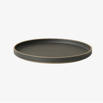Hasami Plate 25.5cm_Black_Simple_Beautiful_Things