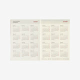 Traveler's Notebook 2027 Weekly Diary Refill - Passport Size