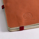 Roterfaden Refillable Notebook (Taschenbegleiter) - Leather Cognac
