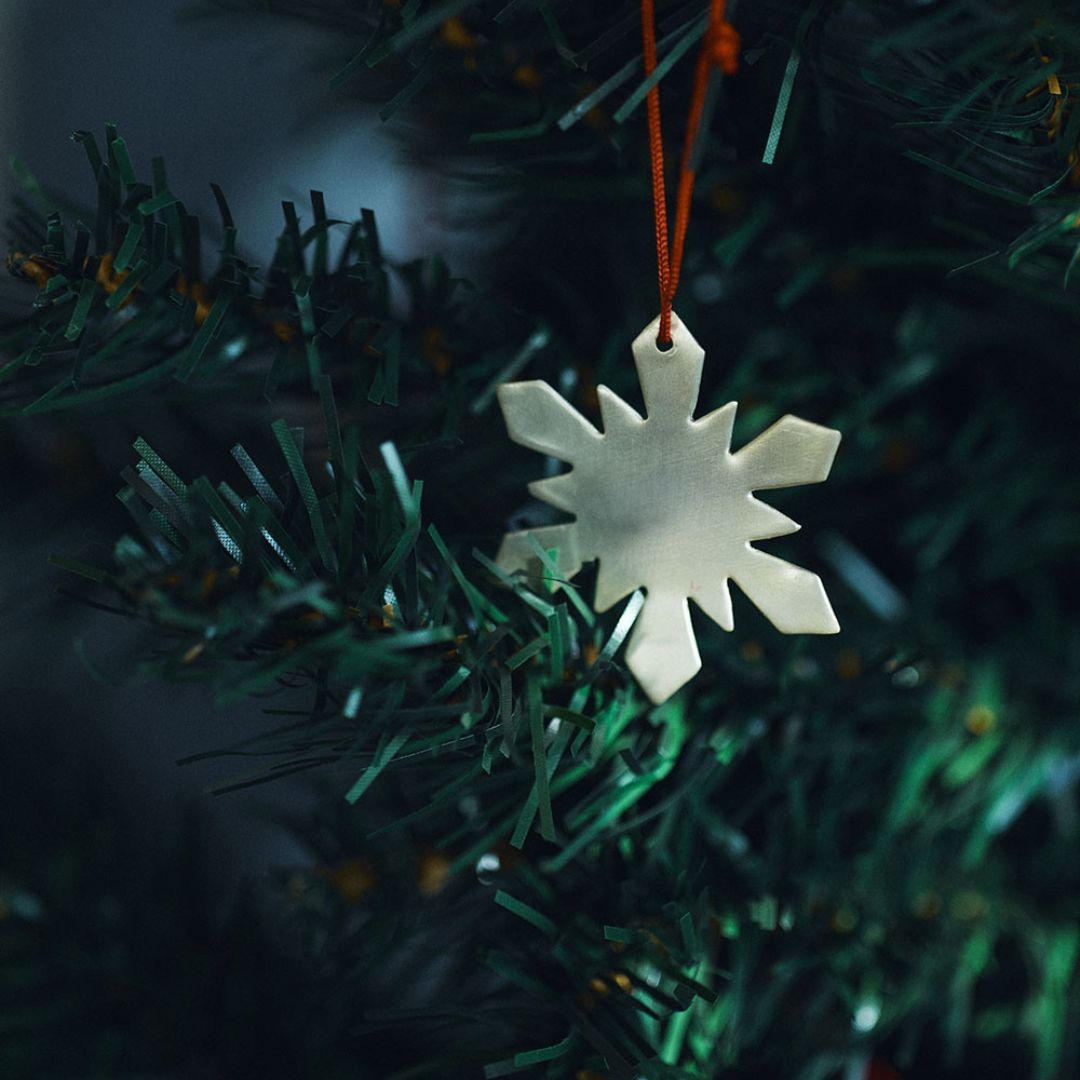 Christmas Ornament - Silver Plate