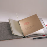 Roterfaden Refillable Notebook (Taschenbegleiter) - Leather Brown