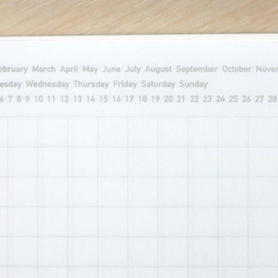 Stalogy Notebook 365 Days A6 Grid Black