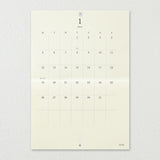 Midori MD - 2026 Folded Wall Calendar - A3