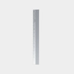 Midori Aluminium Ruler_Silver_Simple_Beautiful_Things