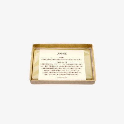 Diarge Brass Card Case