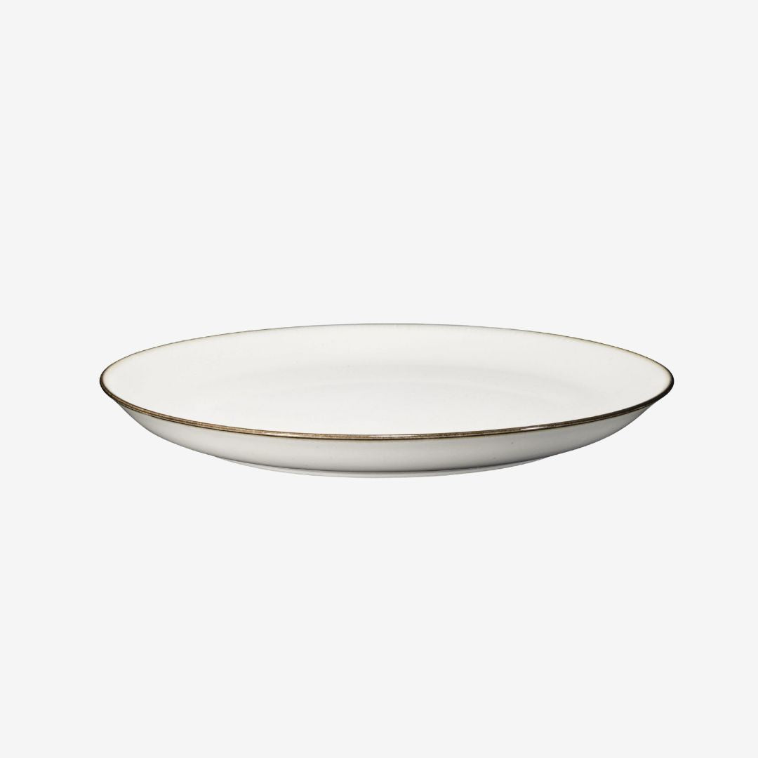 Alongu Plate 25cm Edged White_Simple_Beautiful_Things