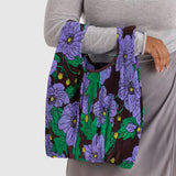 Baggu Pleated Baggu - Maroon Poppy