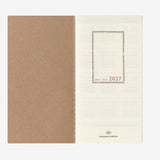 Traveler's Notebook 2027 Weekly Vertical Refill